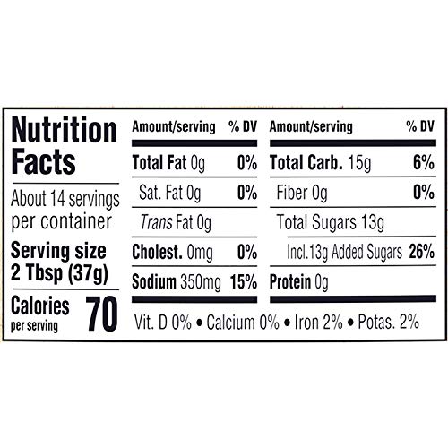 Kraft 00021000052424 Sweet Brown Sugar Slow-Simmered Barbecue Sauce thumb #10