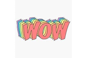 Yikes Sticker Waterproof Vinyl Weatherproof Decal for Cars, Laptops, and Windows (5-Inch)