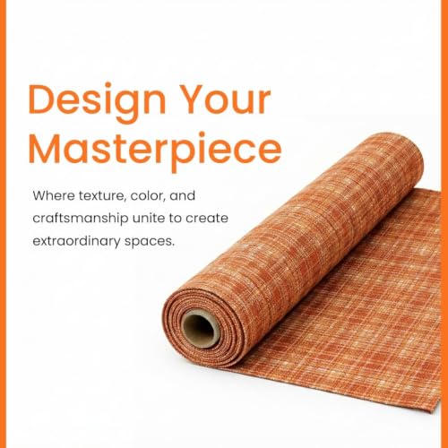 Image of Cotton Fabric Material for Men and women (3 Meter, Orange), Solid