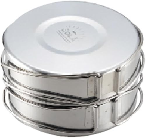 Miniatura 5 de Amagogo Juego de 8 utensilios de cocina para camping, vajilla portátil, platos y tazas para exteriores, juego de cocina para picnic, viajes,