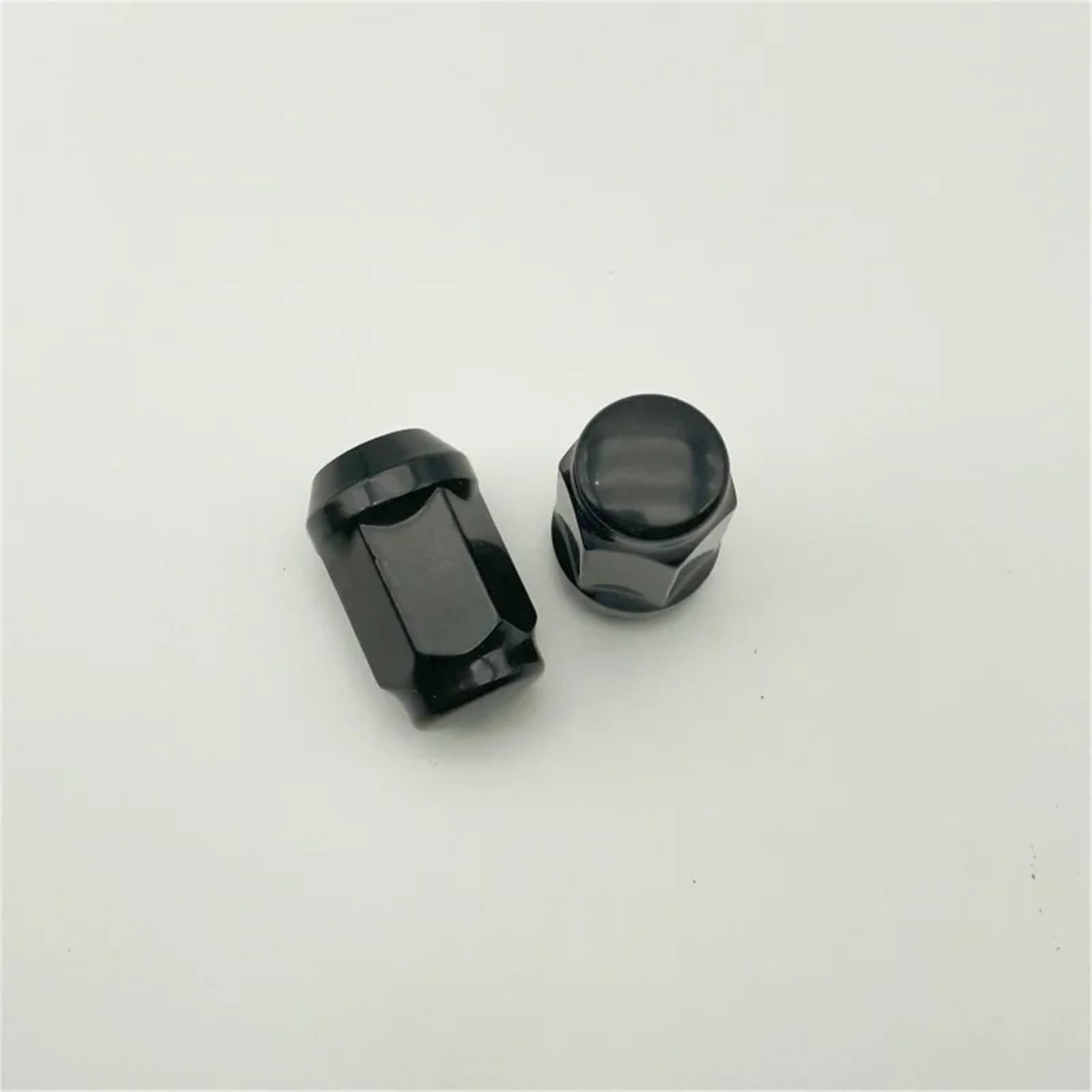 ricambi auto Compatibile con Ford Per Mustang 2014- Per Camaro 2010- Per Challenger 20 pezzi dadi ruota esagonali da 3/4" 19 mm 35 mm M14x1,5 neri