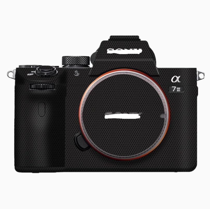 Camera Decal Skin for Sony A7M3 3M Material Sticker Waterproof Camera ProtectorMatrix Black