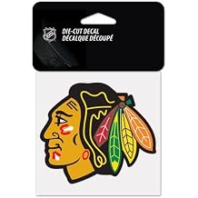 Chicago Blackhawks Die Cut Full Color Decal 4x4