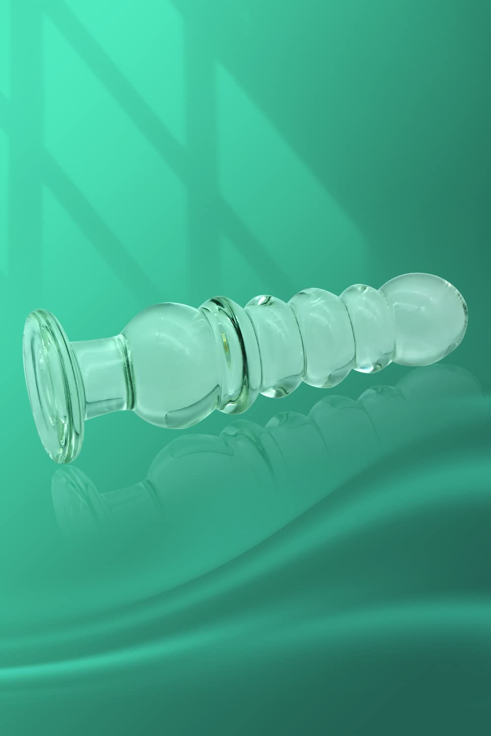 Perle anali di vetro Massaggio erotico Butt Plug Dildo Sega per adulti Giocattolo del sesso per uomini Donne e coppie Masturbazione