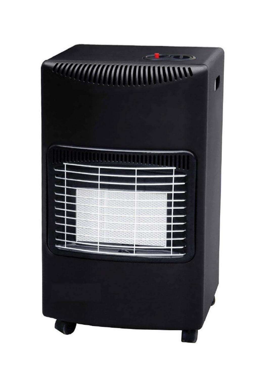 PYRAMIDEA Stufa a GPL Libera Installazione con 3 Elementi in Ceramica Riscaldamento da 4.2 KW SGP420