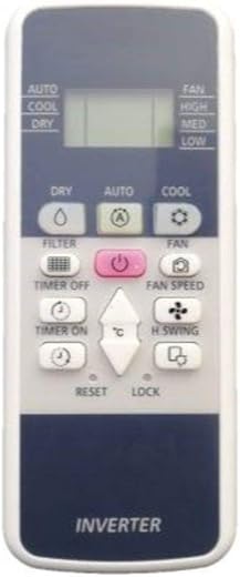 Emrse Compatible and Lightweight Design Remote Control for HITCHI Inverter AC (AC 293)(Please Match The Image with Your Ol