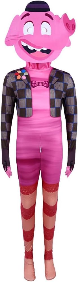Quenny Halloween cartoon character role-playing dress, special agent team cosplay party costume