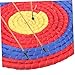 Parliky Handmade Grass Archery Target Outdoor Recreation Supplies for Practice Bright Color for Enhanced Visibility