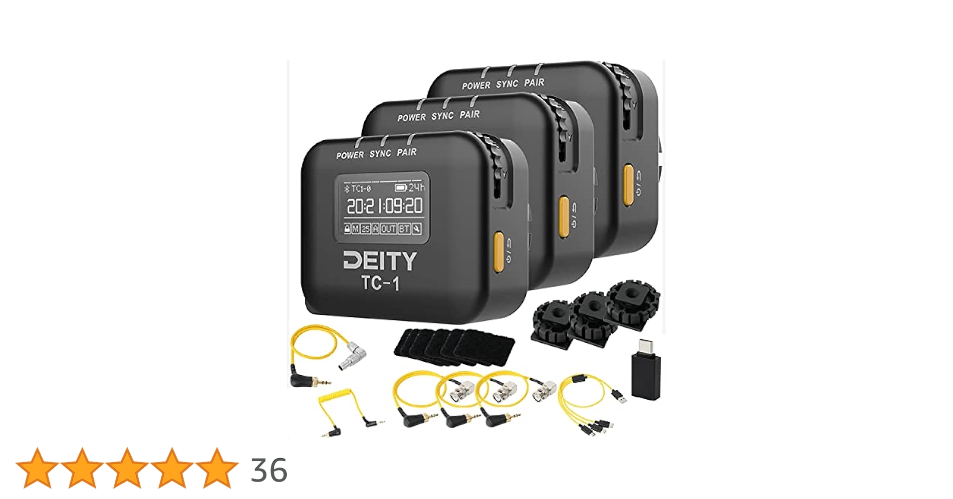 deity タイムコードジェネレーター TC-1 KIT（3台セット） Amazon | Deity TC-1 キット ワイヤレス タイムコード ボックス