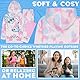 Disney Stitch Trainingsanzug Kinder Mädchen Teenager Jogginganzug Fleece Hoodie Jogginghose Sportbekleidung Stitch Sachen (7-8 Jahre, Multi Tie Dye)