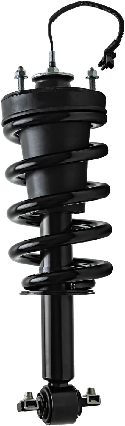 Detroit Axle - Front Strut for Silverado Sierra 1500 Chevrolet Suburban Tahoe GMC Yukon Cadillac Escalade ESV, Strut & Coil Spring Assembly Replacement Suspension Quick Install Ready Strut Shock