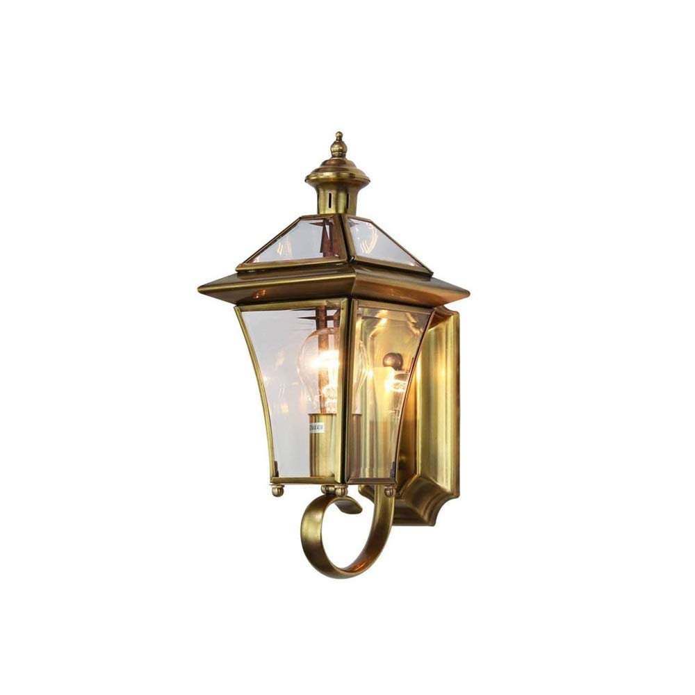 Lampe murale extérieure étanche E27 et applique lumière murale de cour - 8