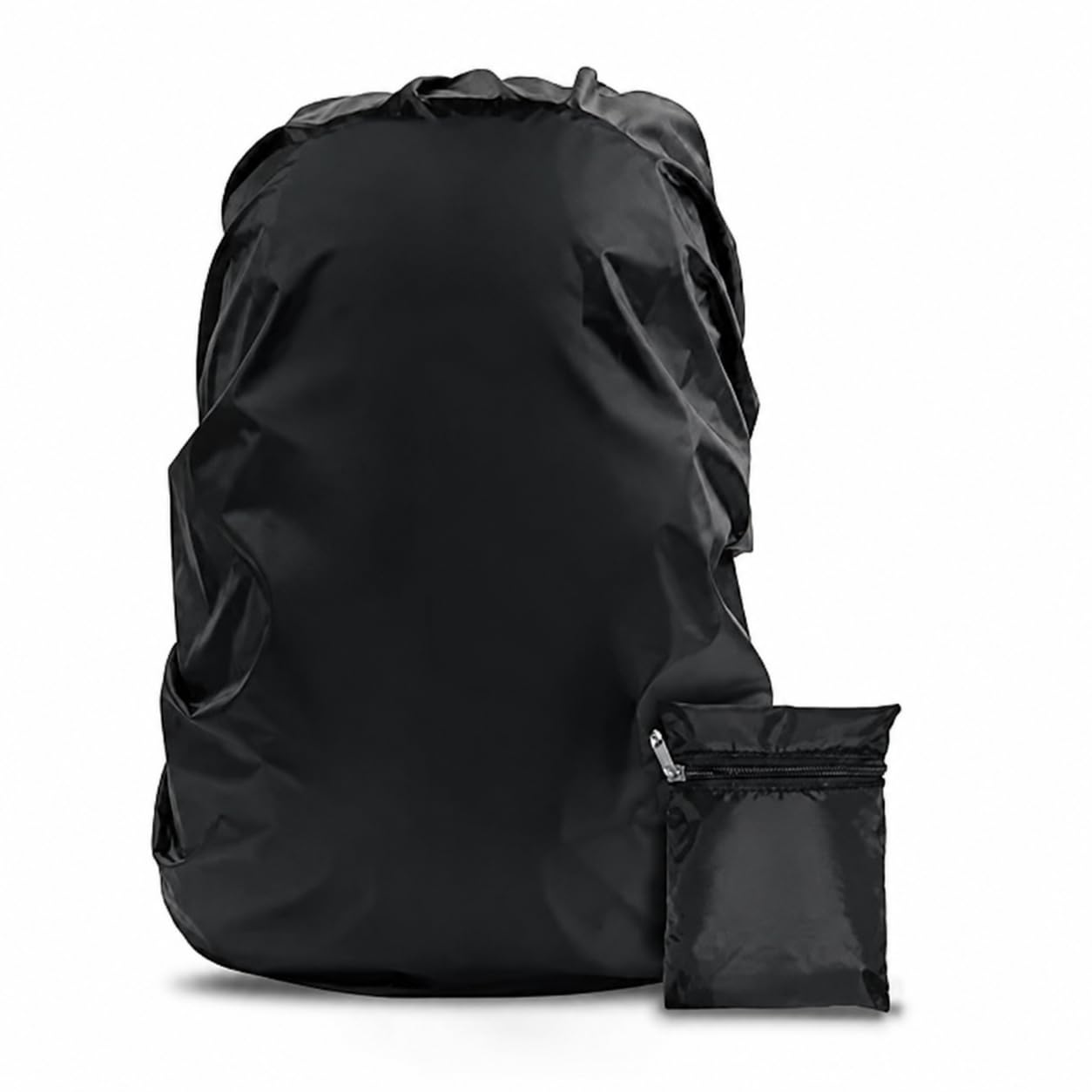 Waterproof Backpack Rain Cover, Black, Dustproof Protection for Hiking, Trekking, Travel and School Bags, Pack of 1-image-39