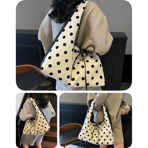 Bolso MaxxCloud negro con moño y asa superior miniatura 5