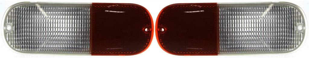 KarParts360 For Chrysler PT Cruiser Tail Light Assembly 2001 02 03 04 2005 Driver and Passenger Side Pair Inner For CH2882101 | 5288752AD