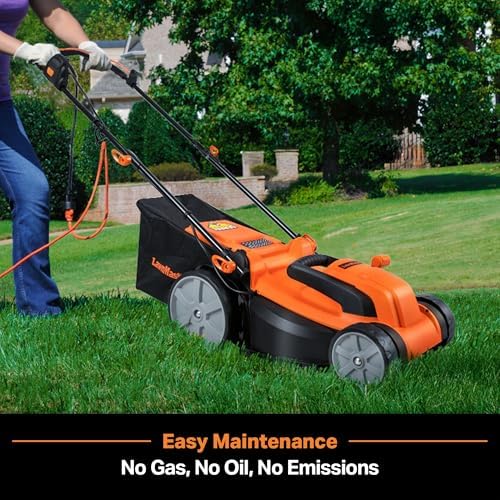 LawnMaster MEB1216K Electric Lawn Mower 16-Inch 12AMP - Thumbnail 3