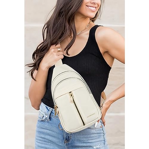 WESTBRONCO Sling Bag for Women Small Nylon Fanny Pack Lightweight Large-capacity Crossbody Bags - Image 3