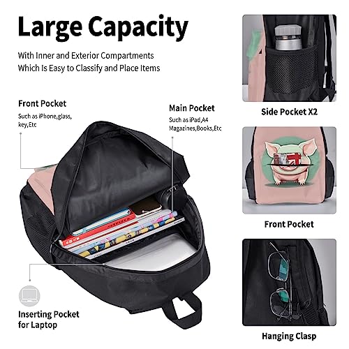 Ensemble cartable contre le mal de dos avec sac à déjeuner pour écolier