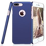 iPhone 7 Plus Case, Acewin [Exact-Fit] iPhone 7 Plus Slim Fit Case Soft Finish Coated Surface with Premium Matte Hard Anti-Scratch Cover for iPhone 7 Plus (5.5) (Blue)