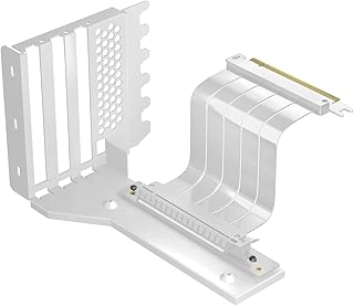 GLOTRENDS GPU縦置き ブラケット、150mm PCIE 4.0ライザーケーブル、3スロット厚GPUの場合、RTX 40/30、RX7000/RX6000シリーズと互換性、オープンPCI 7/8スロット設計のPCシャーシ
