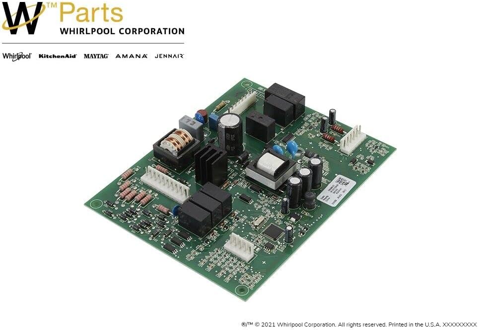 Whirlpool WPW10310240 OEM SxS Refrigerator High Voltage Control Board, Black