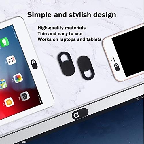 XWU Capa deslizante para câmera, capa de webcam ultrafina de 0,06 cm para celular de tablet de compu