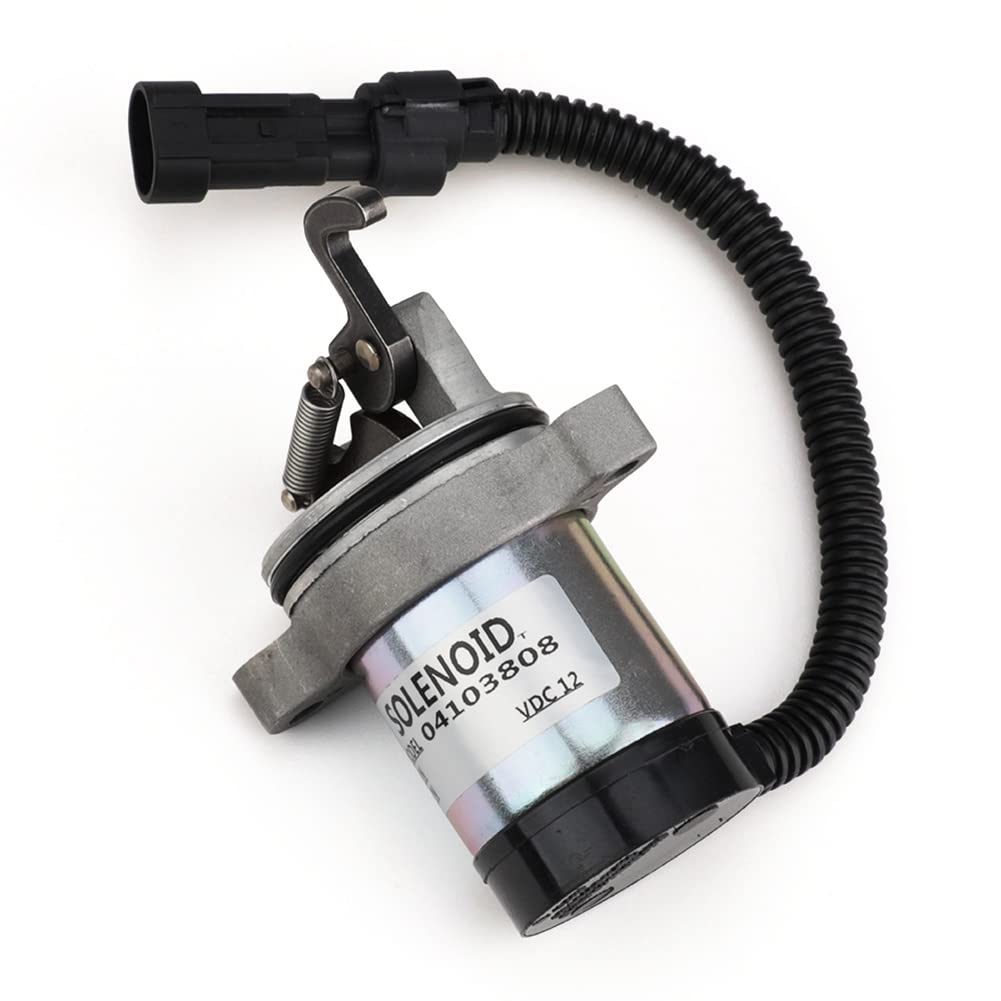 MOALIOI 2X für Deutz Kraftstoff Abschalt Magnet 04103812 04103808 F3L F3M F4L F4M 1011 2011