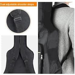 Housse pour guitare acoustique de 104 cm – Étanche – Avec deux bretelles réglables – Rembourrage épais de 0,8 cm – Poche… - Les Beatles, Paul McCartney, John Lennon, RIngo Starr, George Harrison Housse pour guitare acoustique de 104 cm - Étanche - Avec deux bretelles réglables - Rembourrage épais de 0,8 cm - Poche… – Image 6