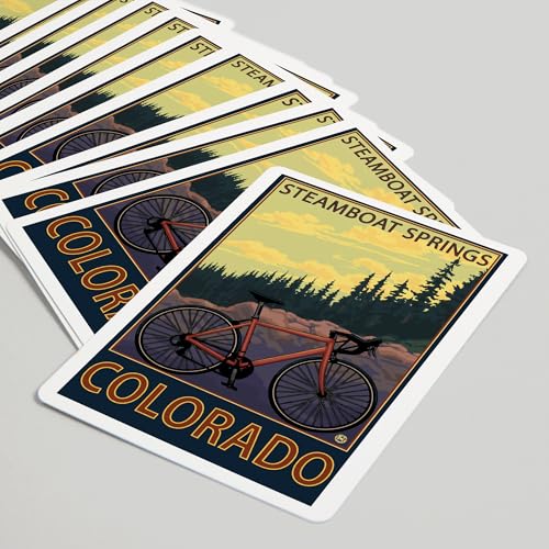 Lantern Press Baraja Póker 52 Cartas Steamboat Springs miniatura 5