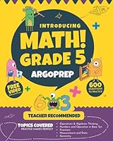 Algopix Similar Product 4 - Introducing MATH Grade 5 by ArgoPrep