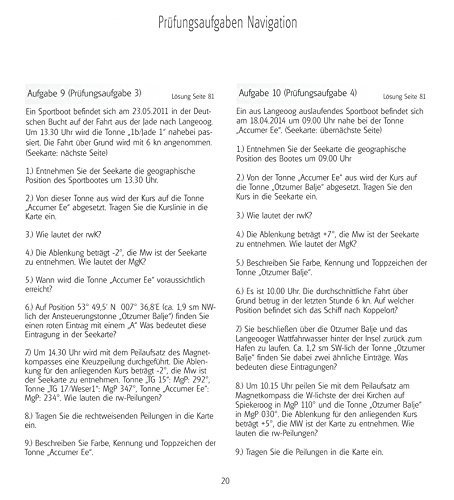 Übungen und Aufgaben Navigation