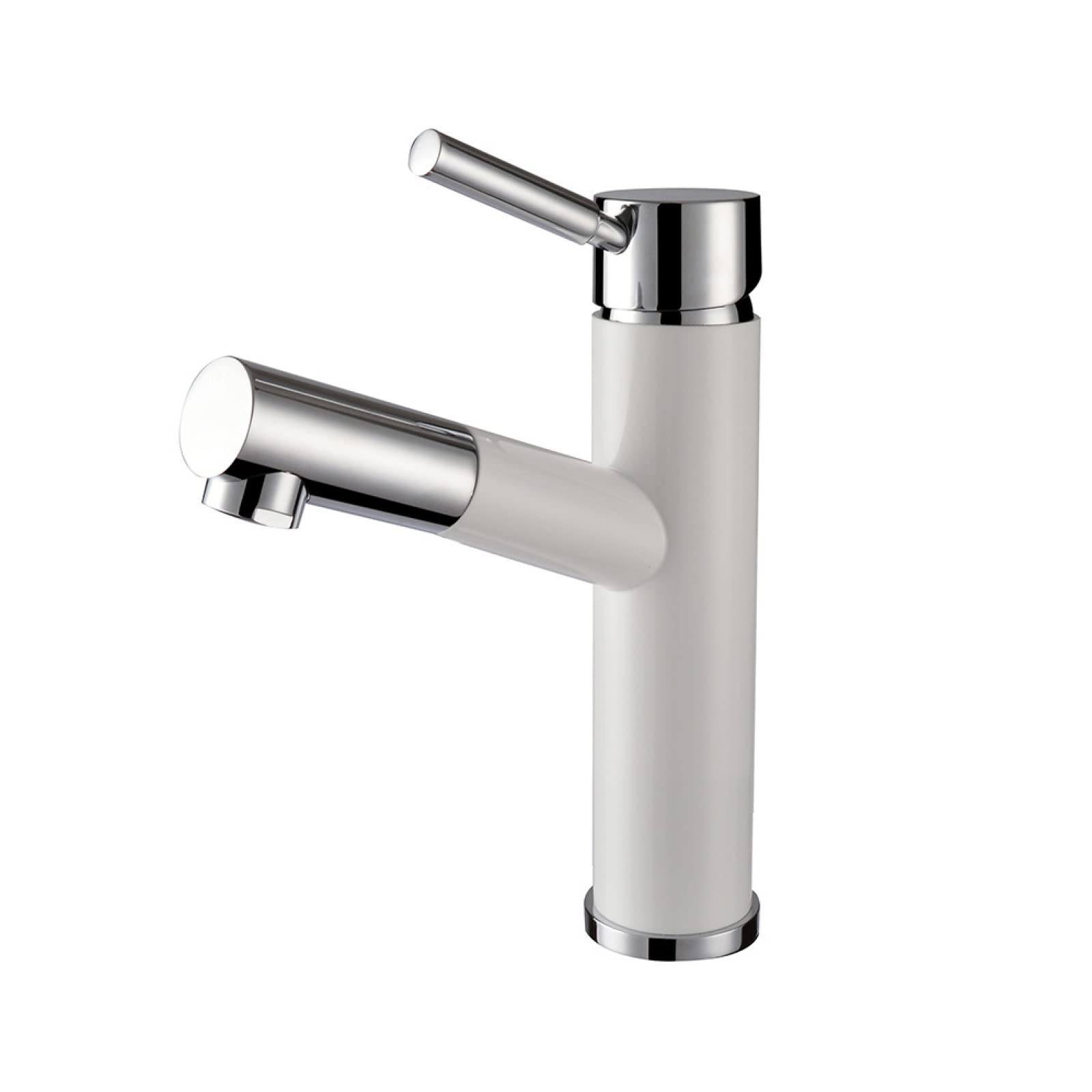 Robinets de lavabo à une poignée rétractables pour eau chaude et froide de bain