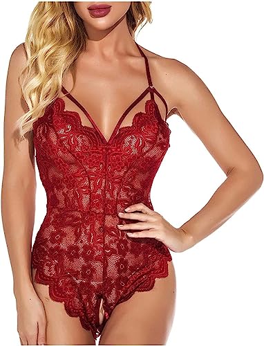 Pyjama corset en dentelle YZCIS pour pimenter vos soirées