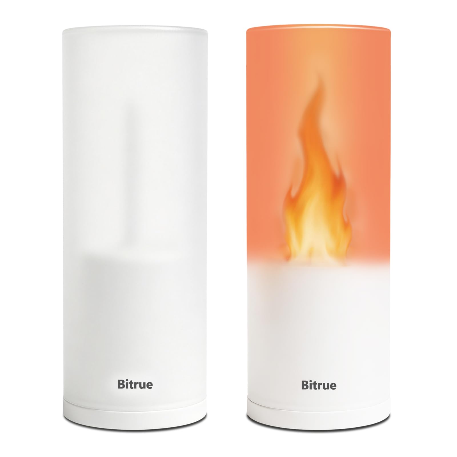 Luces LED de llama con 3 longitudes de nucleo ajustable y 2 modos Bitrue 8