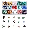 Natuurlijke chip edelsteen kralen, voor sieraden maken kits 15 kleuren losse kristalsteen kralen voor genezing sieraden…