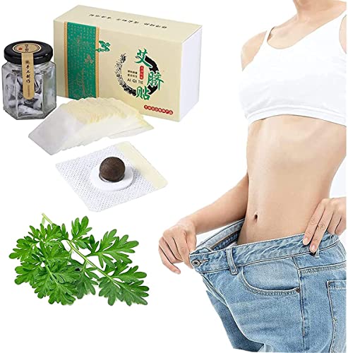 SZPDD Perfect Mugwort Navel Patch, Natural Herbal Abdomen Waist Sticker, Effective Ancient Remedy Healthy Navel Sticker for Women and Men (30pcs) Cover