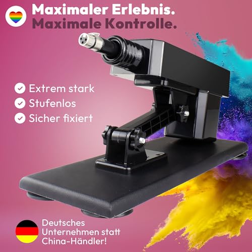Automatische Elektrische Sexmaschine mit KI APP & Dildo Set, XLR-Stecker, Fickmaschine & Masturbationsmaschine für Sie & Ihn, Sexspielzeug für Paare, Vibrator Stoßfunktion, Sex Toy Extrem