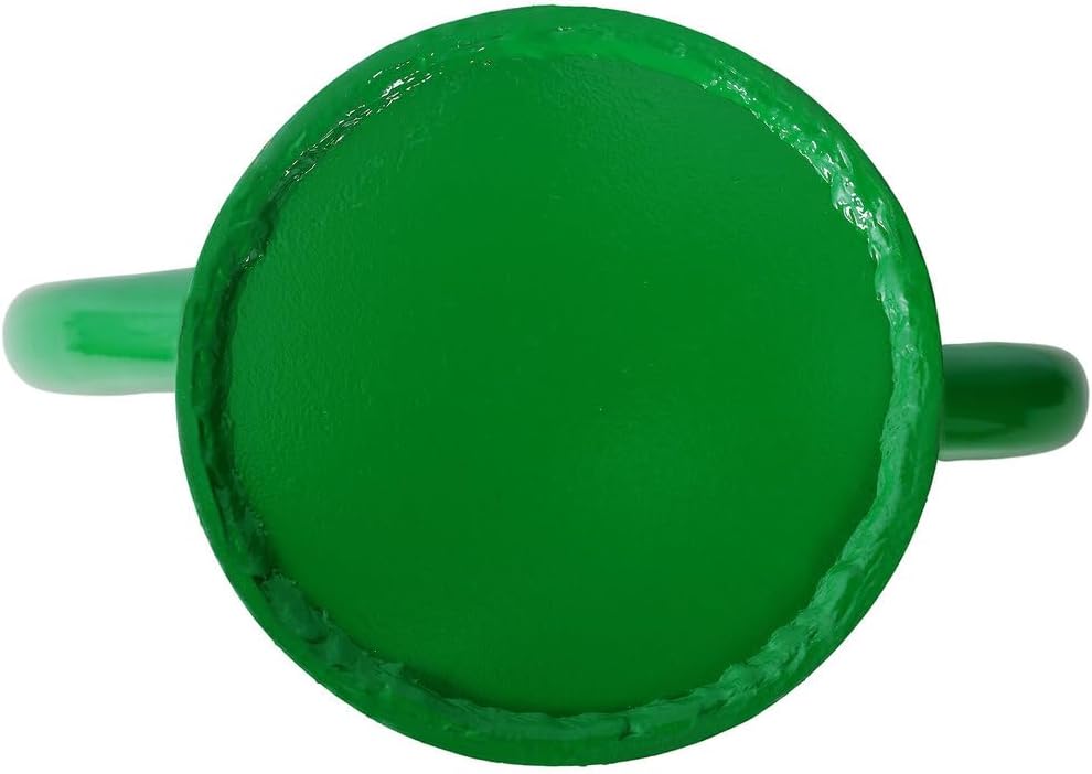 Heavy Duty 37 lbs Fence Post Driver, 28" Steel T Post Pounder with Dual Handles, Powder-Coated Rust Resistant Metal Post Driver Tool for U-Posts, T-Posts, Wood & Metal Fence Posts,Green