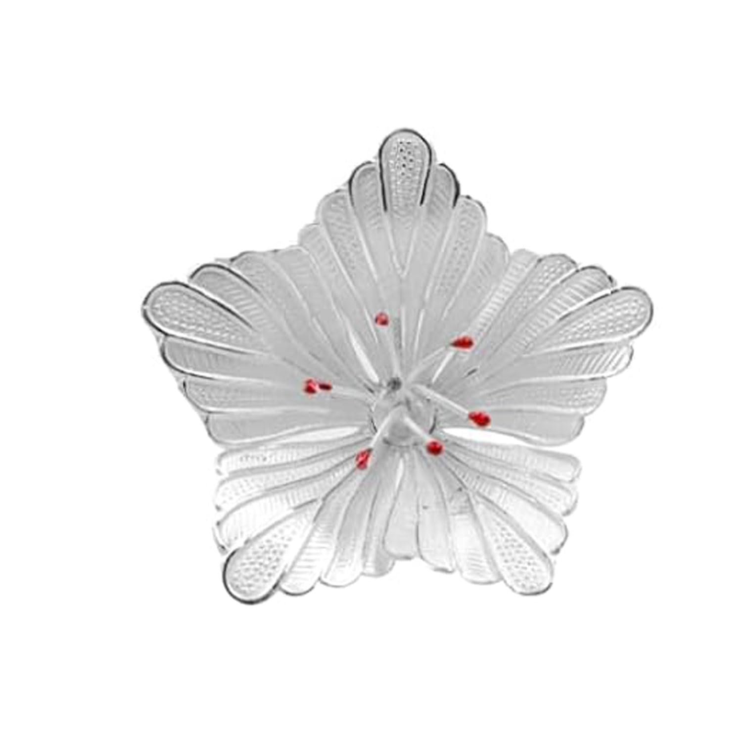 80% 2 Inch (5cm) Pure Silver Pooja Flower, Home Decor, Suitable to Store in Pooja Room, Office, Home/Best for Gifting- Pack of 1