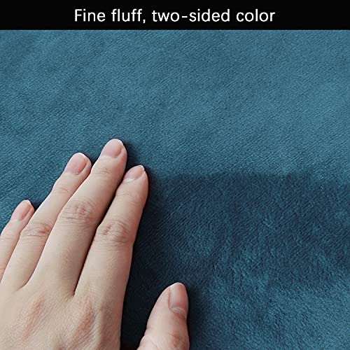 Goodtou Velvet Dining Room Chair Covers Stretch Dining Chair Slipcovers (Peacock Blue, Set Of 4) #TOP6