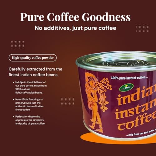 Miltonas Indian Organic Instant Coffee