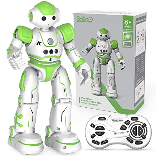 Robot Toy for Kids Smart Remote Control Robot Gesture Sensing Dancing Walking Intelligent Programmable Educational RC Robot Toys (R2S)