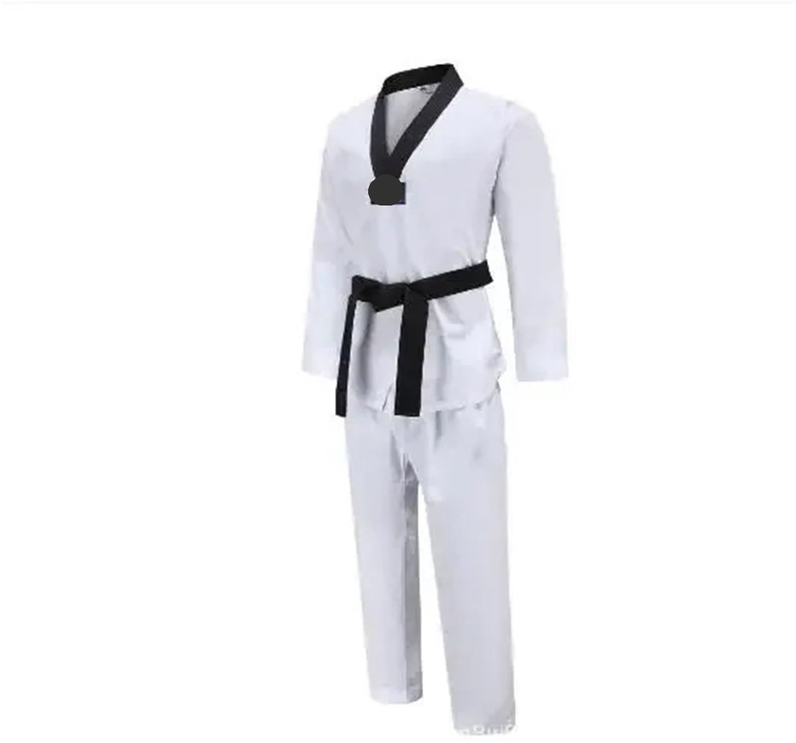Traje De Judo Trajes de Judo, Disfraces, Ropa, Uniformes Blancos de Taekwondo, Karate, Judo, Dobok, Ropa for Adultos, Uniforme Gi de Manga Larga Unisex(160cm)