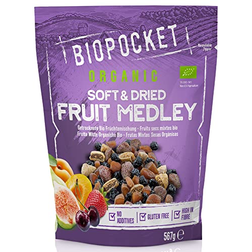 Biopocket Naturkost Trockenfruchtmischung, 567 g Cover