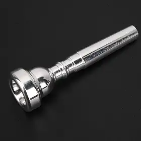 Acouto Bocal para Trompete 7C Bocal para Trompete Prata Acessórios para Instrumentos Musicais para Iniciantes que Economizam Trabalho 7C para Bb Instrumentos Musicais/ (Prata)