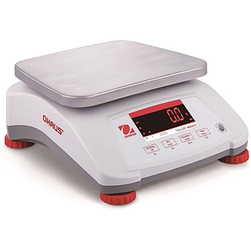 Ohaus, V41PWE3T, Valor 4000, Báscula de porciones de alimentos CompCT, 6 LB X 0.001 LB, NTEP