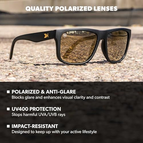 Image of Knockaround Large Polarized Sunglasses for Men & Women - UV400 Protection