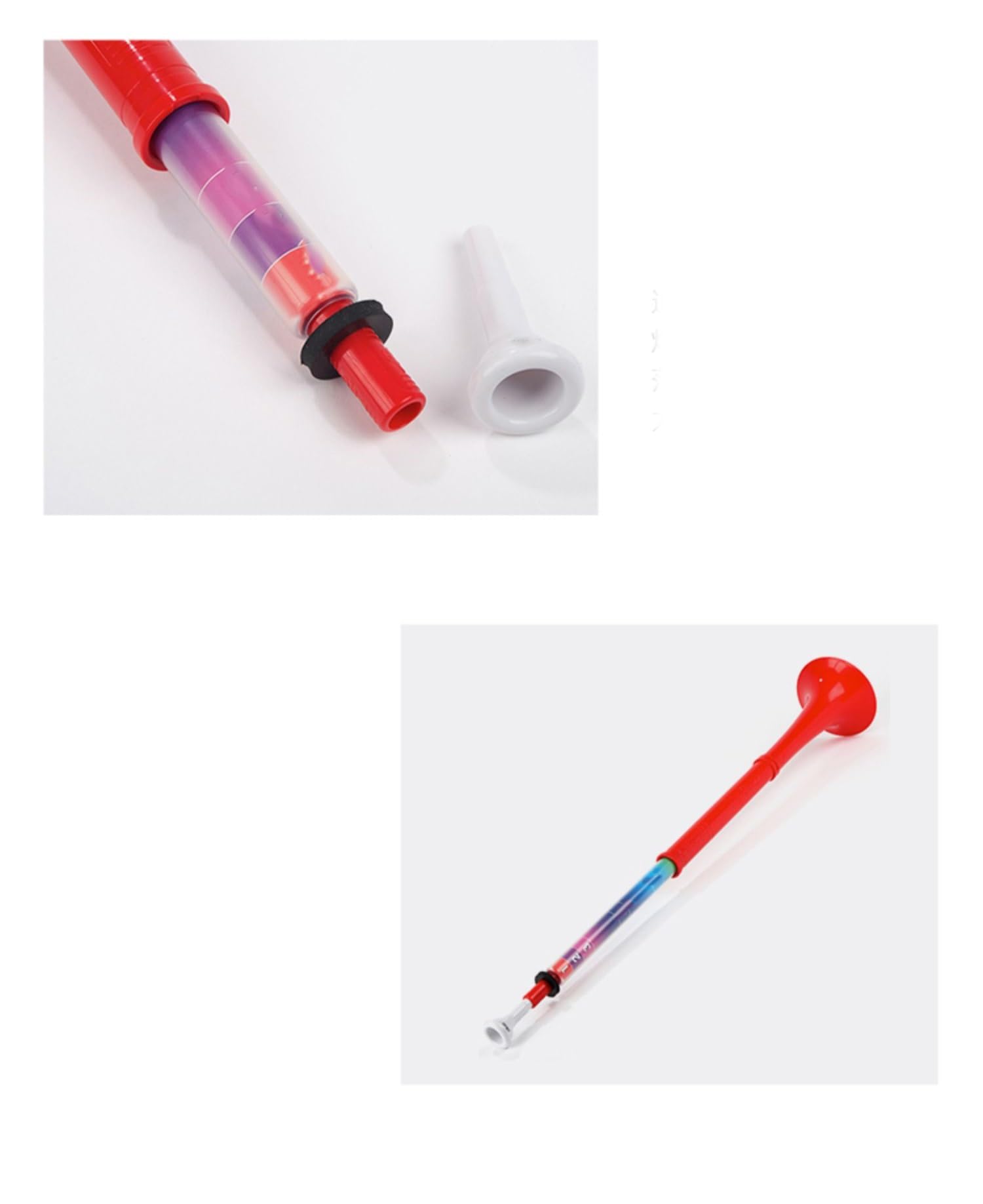 Ensemble Di Trombe Standard Strumento Di Addestramento Per Tromba In Plastica Con Chiave In Sib Per Principianti