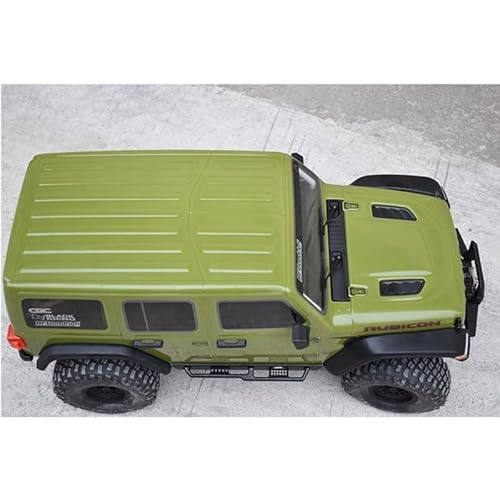 Placa lateral de pedal de metal, para axial Scx6 Axi05000 Jeep Jlu 1/6 Rc, peças de atualização de c