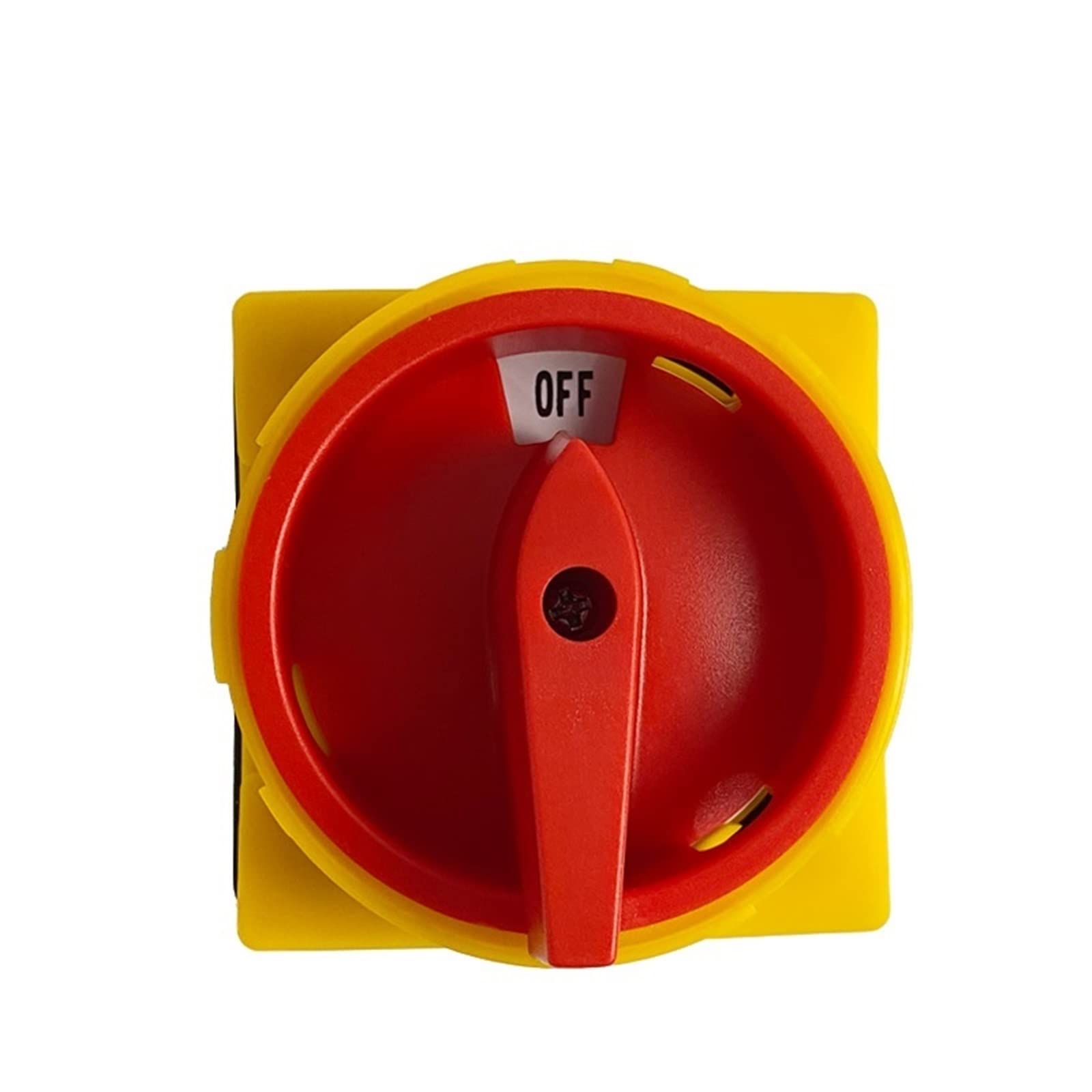 Isolateur interrupteur marche-arrêt 2 positions 4P 25A transfert manuel cadenas rotatif rouge/jaune came sélecteur de changement YMD11-25 1 pièces